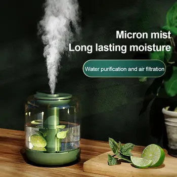 1000ML Humidifier Household Mute Large-Capacity Air Atomizer With Night Light Can Add Petal Lemon With LED Night Light
1000ML Humidifier Household Mute Large-Capacity Air Atomizer With Night Light Can Add Petal Lemon With LED Night Light