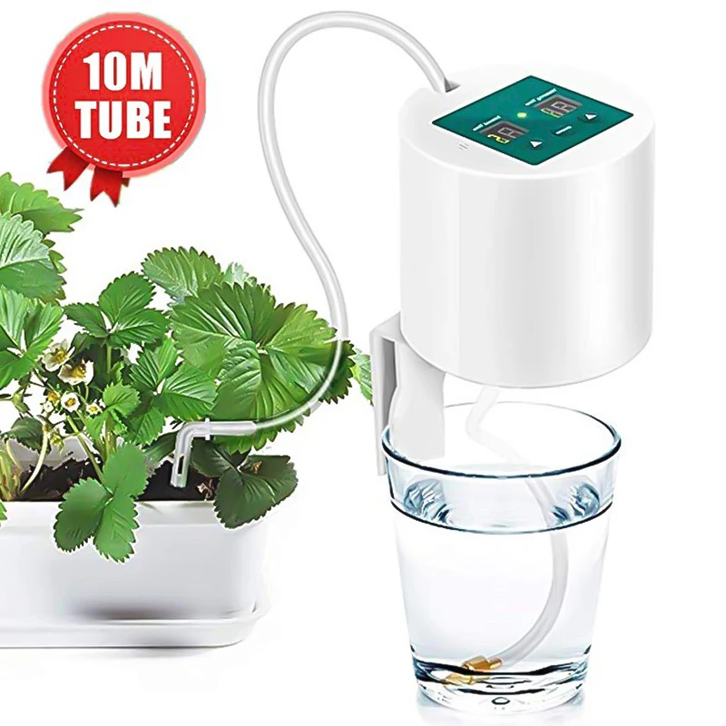 Automatic Watering System For Potted Plants Greenhouses Indoor Outdoor Succulents Water Timer Device Drip Irrigation Tool
Automatic Watering System For Potted Plants Greenhouses Indoor Outdoor Succulents Water Timer Device Drip Irrigation Tool