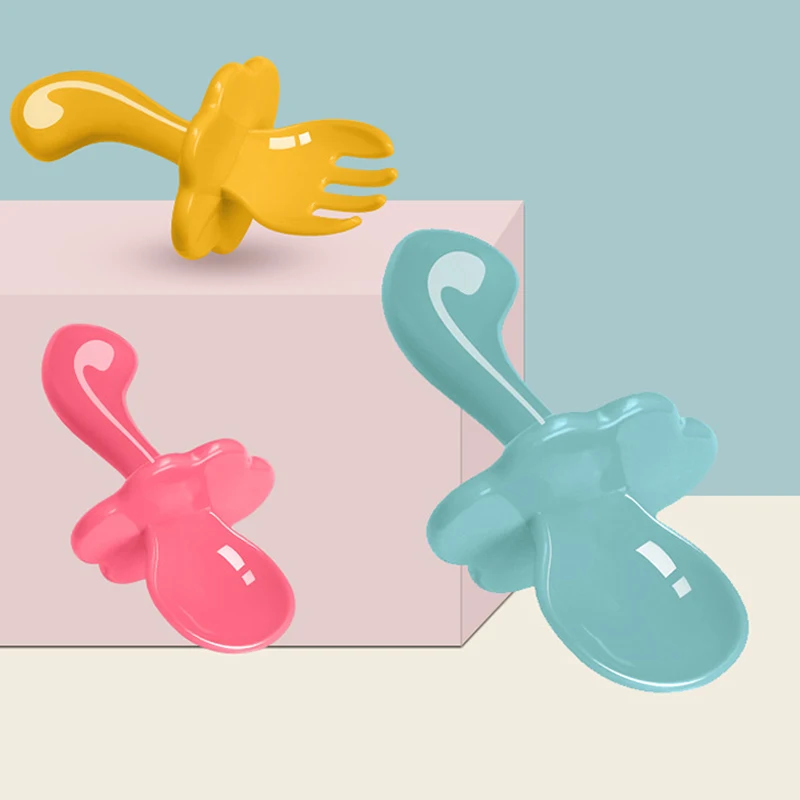 2Pcs/Pack Baby Short Handle Safety Spoon Fork Set Kid Training Spoon Children Tableware Floral Pattern Infant Feeding Spoon Fork
2Pcs/Pack Baby Short Handle Safety Spoon Fork Set Kid Training Spoon Children Tableware Floral Pattern Infant Feeding Spoon Fork