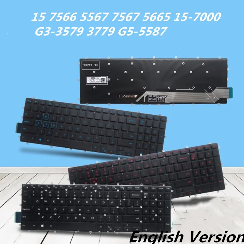 Laptop English Keyboard For Dell 15 7566 5567 7567 5665 15-7000 G3-3579 3779 G5-5587 Notebook Replacement layout Keyboard
Laptop English Keyboard For Dell 15 7566 5567 7567 5665 15-7000 G3-3579 3779 G5-5587 Notebook Replacement layout Keyboard
