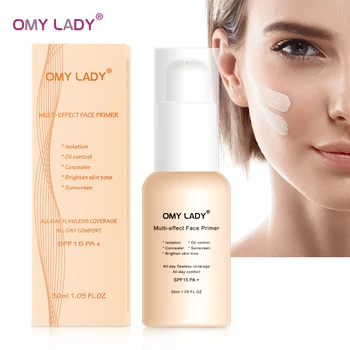 OMYLADY Multi-Effect Face Primer Makeup Base Face Primer Gel Invisible Pore Light Oil-Free Makeup Finish Foundation Cosmetic
OMYLADY Multi-Effect Face Primer Makeup Base Face Primer Gel Invisible Pore Light Oil-Free Makeup Finish Foundation Cosmetic