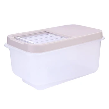 Plastic Rice Bucket Case Moisture-proof Transparent Cereals Dried Food Container Box HFing
Plastic Rice Bucket Case Moisture-proof Transparent Cereals Dried Food Container Box HFing