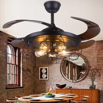 42 inch Edison light bulb Village Folding Ceiling Fans With Lights Classical Loft Living Room Industrial Ceiling Light Fan Lamp
42 inch Edison light bulb Village Folding Ceiling Fans With Lights Classical Loft Living Room Industrial Ceiling Light Fan Lamp