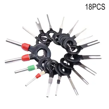 18PCS/Set Car Wire Harness Plug Terminal Extraction Pick Kit Connector Tool Pin Remove Z6G6
18PCS/Set Car Wire Harness Plug Terminal Extraction Pick Kit Connector Tool Pin Remove Z6G6