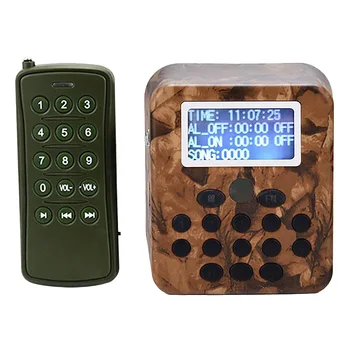 Outdoor Hunting Decoy Birds Caller MP3 Player Bird Sound Caller with Remote Control 50W Speaker 150DB Bird Amplifier CY-798
Outdoor Hunting Decoy Birds Caller MP3 Player Bird Sound Caller with Remote Control 50W Speaker 150DB Bird Amplifier CY-798