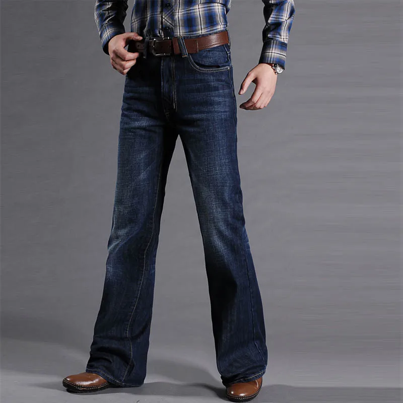 Mens Flared Jeans For Men Boot Cut Leg Fit Jeans Classic Stretch Denim Flare Bootcute Jeans Male Fashion Stretch Pants
Mens Flared Jeans For Men Boot Cut Leg Fit Jeans Classic Stretch Denim Flare Bootcute Jeans Male Fashion Stretch Pants