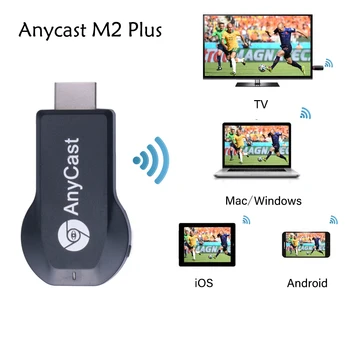 Anycast M2 Plus Miracast TV Stick Adapter Wifi Display Mirror Receiver Dongle Chromecast Wireless HDMI HD 1080p for ios andriod
Anycast M2 Plus Miracast TV Stick Adapter Wifi Display Mirror Receiver Dongle Chromecast Wireless HDMI HD 1080p for ios andriod