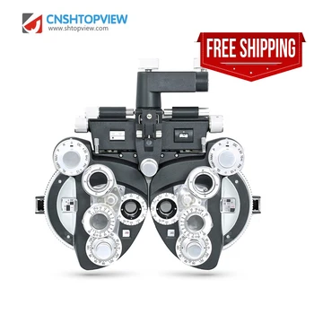Ophthalmic Manual phoropter FR-02 Vision tester Refraction Instrument Metal material Black color
Ophthalmic Manual phoropter FR-02 Vision tester Refraction Instrument Metal material Black color