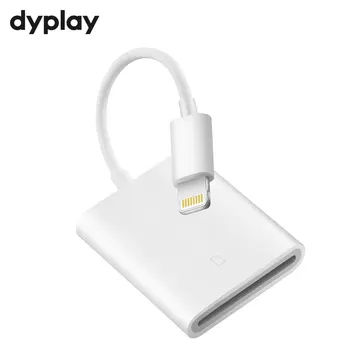 SD Card Reader OTG Adapter Cable For iPhone 6 7 8 X Plus iPad iOS 9 To 12 Picture Import From Camera Male To Female Fit TF Card
SD Card Reader OTG Adapter Cable For iPhone 6 7 8 X Plus iPad iOS 9 To 12 Picture Import From Camera Male To Female Fit TF Card