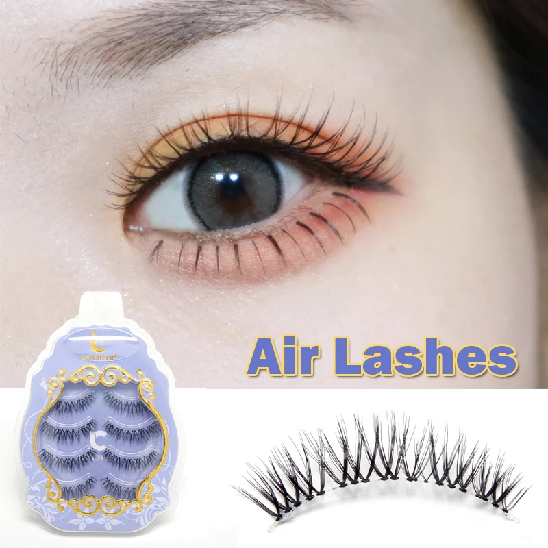 

ICYCHEER 3 Pairs Natural Soft 3D False Eyelashes Natural Look Eyelashes Fake Eye Lash for Makeup Beauty Cosmetic