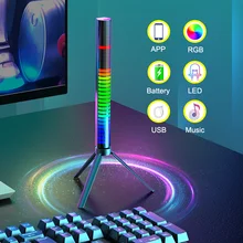 3D Globoidal Pickup Rhythm Light RGB Sound Control LED Lamp App Control Pickup Voice Activated Rhythm Lights for Party Bar Car
3D Globoidal Pickup Rhythm Light RGB Sound Control LED Lamp App Control Pickup Voice Activated Rhythm Lights for Party Bar Car