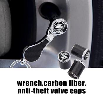 Carbon Fiber Car Wheel Tire Valve Caps With Wrench For SUZUKI Swift SX4 cross Jimny Samurai Vitara Alto Liana ignis Grand vitara
Carbon Fiber Car Wheel Tire Valve Caps With Wrench For SUZUKI Swift SX4 cross Jimny Samurai Vitara Alto Liana ignis Grand vitara