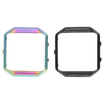 2x Stainless Steel Metal Watch Frame Holder Shell for Fitbit Blaze Smart Watch, Colorful & Black
2x Stainless Steel Metal Watch Frame Holder Shell for Fitbit Blaze Smart Watch, Colorful & Black