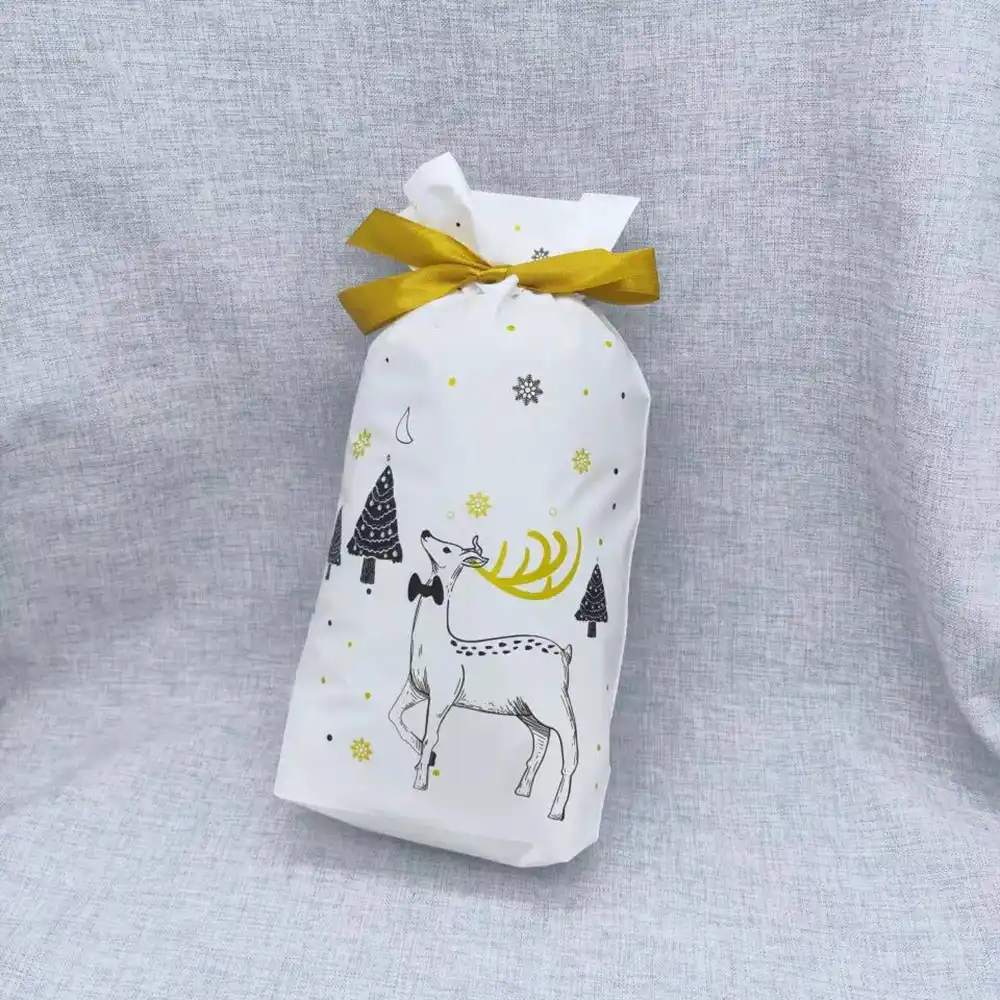 multifunctional candy bag 20/50pcs santa sacks christmas gift
