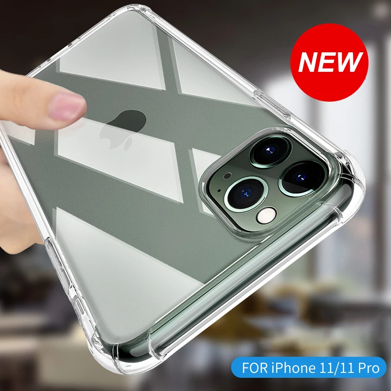 New Upgraded Transparent Soft Shell for Iphone 11 Clear Soft TPU Cover Support Wireless Charging for Iphone 11pro 11pro Max
New Upgraded Transparent Soft Shell for Iphone 11 Clear Soft TPU Cover Support Wireless Charging for Iphone 11pro 11pro Max