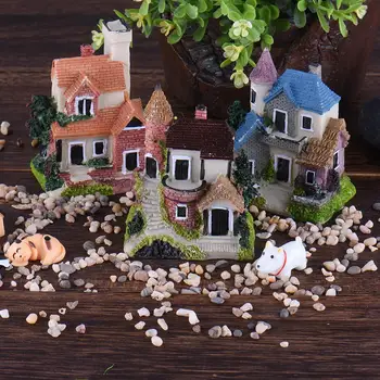 Dollhouse Toy House Miniature Landscape Resin Castle House Miniature Landscape Decoration Accessories Birthday Gift 
Dollhouse Toy House Miniature Landscape Resin Castle House Miniature Landscape Decoration Accessories Birthday Gift