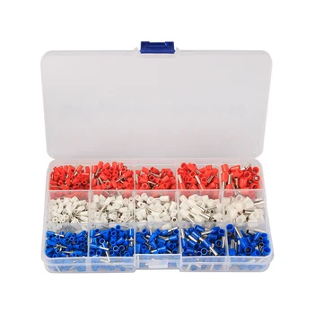 960Pcs Insulated Ferrules Terminal Block Cord End Wire Connector Electrical Crimping Terminal set
960Pcs Insulated Ferrules Terminal Block Cord End Wire Connector Electrical Crimping Terminal set