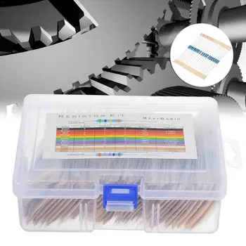 1460pcs/Lot 73Values*20PCS 1% 1/4w Resistor Pack Set Colored Film Ohms~1 Use Resistance Kit Ring M Ohm) Resistor Metal (10 J4F3
1460pcs/Lot 73Values*20PCS 1% 1/4w Resistor Pack Set Colored Film Ohms~1 Use Resistance Kit Ring M Ohm) Resistor Metal (10 J4F3