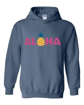 Aloha Hawaii Pineapple Pearl Harbor Unisex Hoodie Sweatshirt (2XLIB) Indigo Blue Unisex men women hoodie 
Aloha Hawaii Pineapple Pearl Harbor Unisex Hoodie Sweatshirt (2XLIB) Indigo Blue Unisex men women hoodie