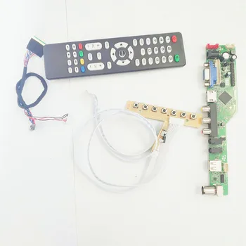 For LP116WH1-TLN1/TLP1 1366*768 LVDS 40Pin WLED T.V53 screen controller drive board VGA+HDMI+AV+USB+RF 11.6" notebook PC DIY kit
For LP116WH1-TLN1/TLP1 1366*768 LVDS 40Pin WLED T.V53 screen controller drive board VGA+HDMI+AV+USB+RF 11.6" notebook PC DIY kit