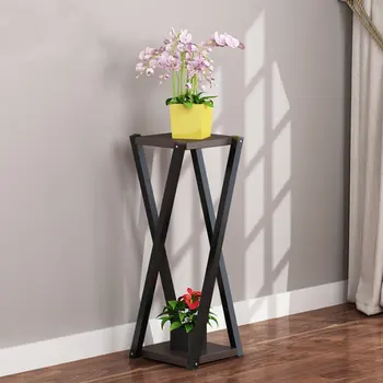 2 Layer Indoor Floor-Standing Plant Stand Succulent Shelf Rack Balcony Steel Durable Simple Wrought Iron Indoor Flower Pot Shelf
2 Layer Indoor Floor-Standing Plant Stand Succulent Shelf Rack Balcony Steel Durable Simple Wrought Iron Indoor Flower Pot Shelf