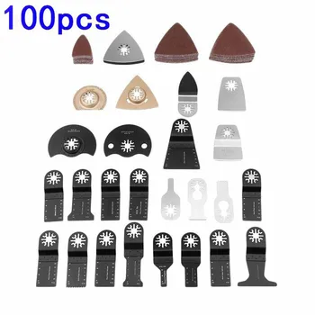 100Pcs Oscillating Saw Blades Cutter Multi Tool Accessories For Wood Cutting New
100Pcs Oscillating Saw Blades Cutter Multi Tool Accessories For Wood Cutting New