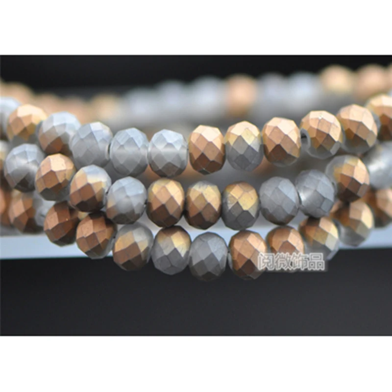 4*3mm 270pcs Crystal Czech Loose Beads Rondelle Faceted Jewelry Tassels Earring Spacer Bracelet Necklace Sewing Accessories 
4*3mm 270pcs Crystal Czech Loose Beads Rondelle Faceted Jewelry Tassels Earring Spacer Bracelet Necklace Sewing Accessories