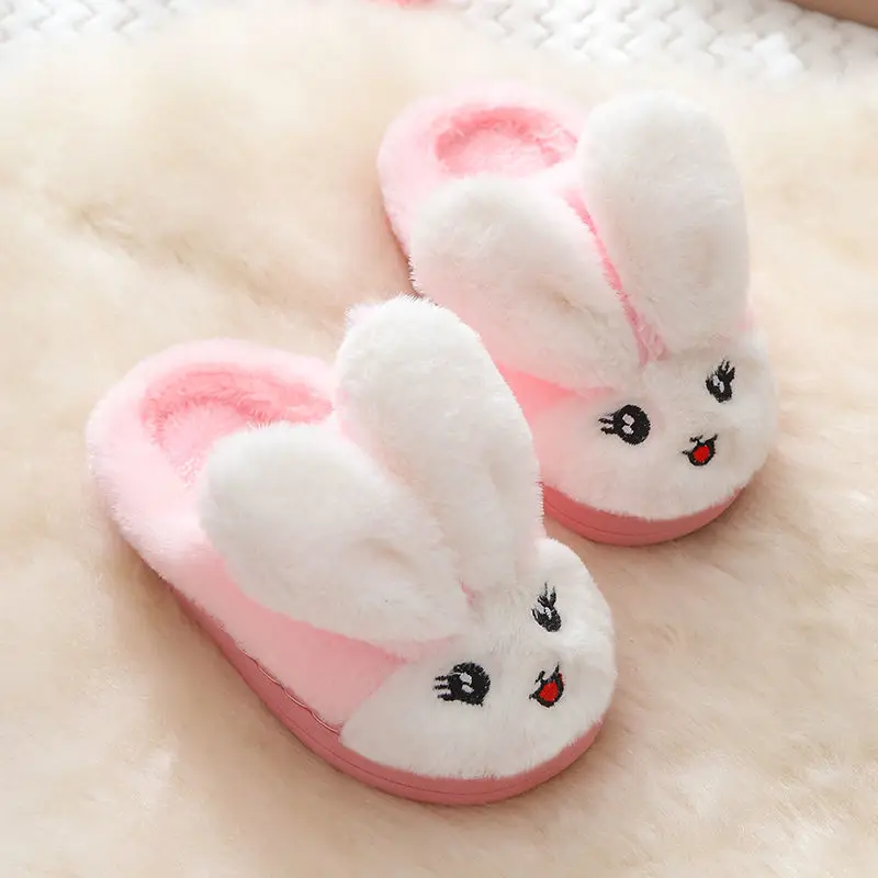 Baby fuzzy slides winter shoes for children indoor slippers unisex boys cute rabbit fur slippers kids shoes
Baby fuzzy slides winter shoes for children indoor slippers unisex boys cute rabbit fur slippers kids shoes