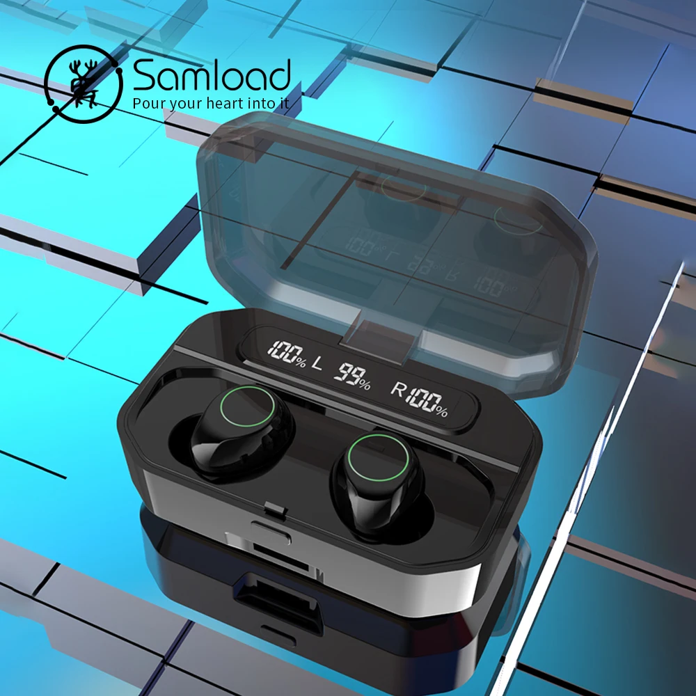 TWS Bluetooth 5.0 Earbuds Support AAC APTX Decoder Wireless Headphones HiFi High-fidelity Sound 5 H Play Time For Samsung Huawei
TWS Bluetooth 5.0 Earbuds Support AAC APTX Decoder Wireless Headphones HiFi High-fidelity Sound 5 H Play Time For Samsung Huawei