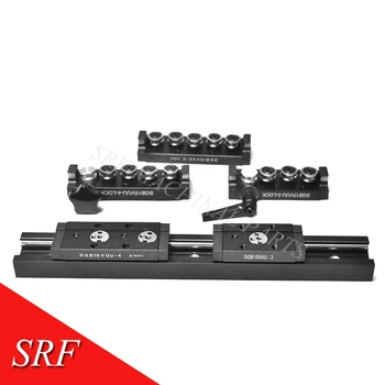 38mm width Aluminum Square Roller Linear Guide Rail SGR15V L=2000mm Dual-axis linear guide slide block SGB15V-3UU
38mm width Aluminum Square Roller Linear Guide Rail SGR15V L=2000mm Dual-axis linear guide slide block SGB15V-3UU