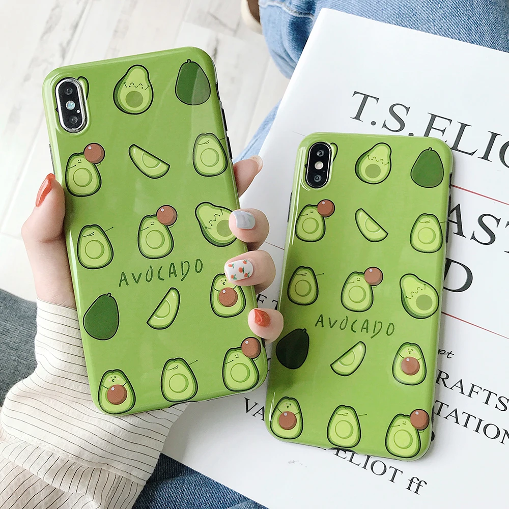 For iPhone XR 7 8 Cartoon Cute Fruit Avocado Banana Phone Cases For iPhone XR XS Max X XS 6 6S Plus 7 8 Plus Soft IMD Back Cover
For iPhone XR 7 8 Cartoon Cute Fruit Avocado Banana Phone Cases For iPhone XR XS Max X XS 6 6S Plus 7 8 Plus Soft IMD Back Cover