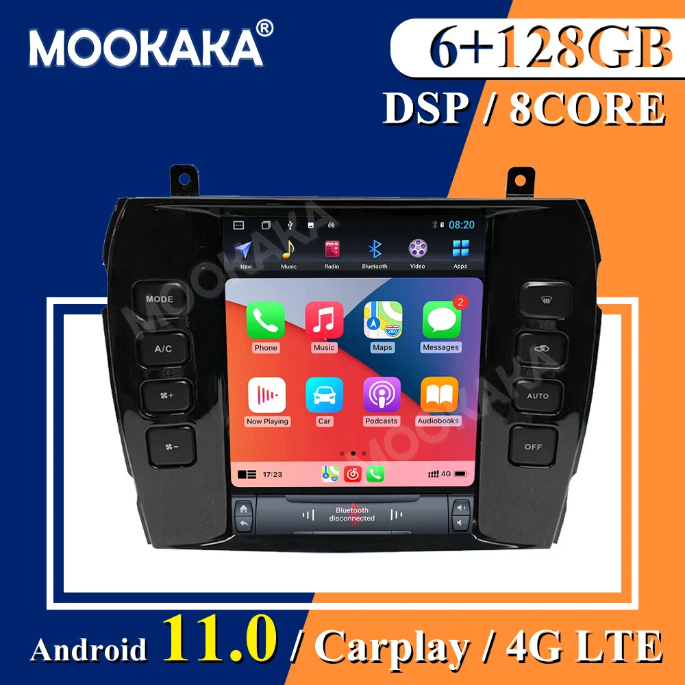 Android 11 стиль для Jaguar XJ 2004-2008 DVD GPS навигация автомобильное радио стерео Мультимедийный Плеер головное устройство
Android 11 стиль для Jaguar XJ 2004-2008 DVD GPS навигация автомобильное радио стерео Мультимедийный Плеер головное устройство