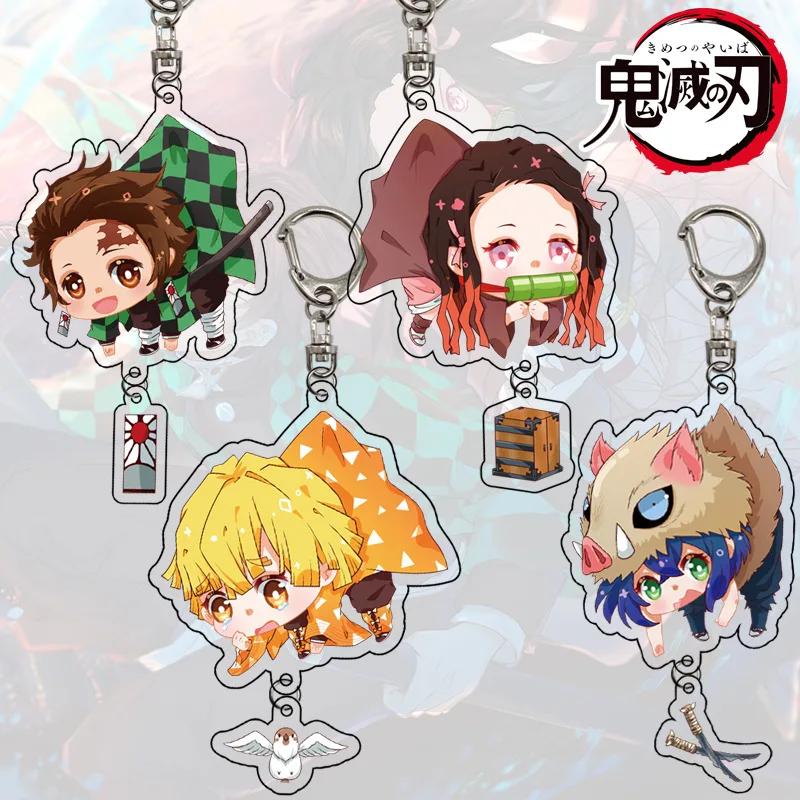 Demon Blade, key ring, double-sided acrylic pendant, animation key chain, clothes, backpack, accessories keychain for car
Demon Blade, key ring, double-sided acrylic pendant, animation key chain, clothes, backpack, accessories keychain for car