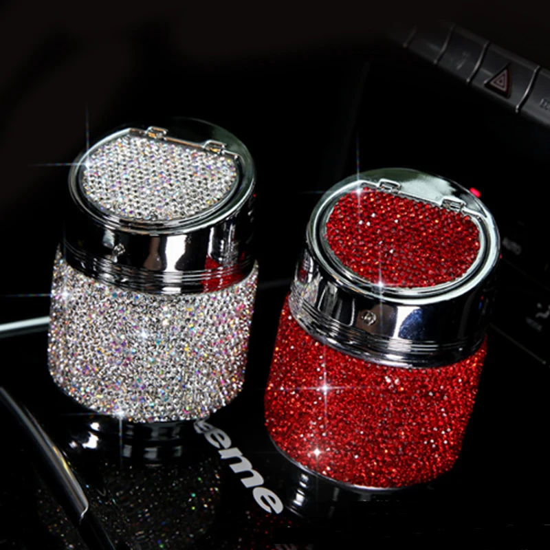 Universal Diamond Car Ashtray Box with Lid Multi-functional Creative Crystal Bling Drill Car Ashtray Cup Holder Car Accessories
Universal Diamond Car Ashtray Box with Lid Multi-functional Creative Crystal Bling Drill Car Ashtray Cup Holder Car Accessories