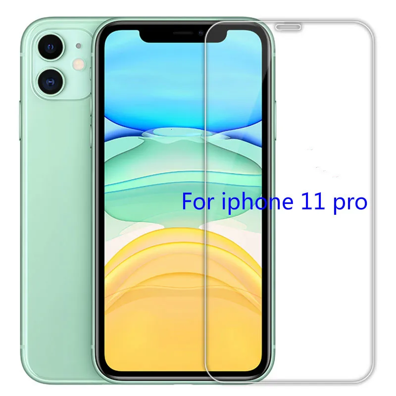 Закаленное стекло для iphone 11 Pro X XS Max XR 5 5S SE защита экрана 8 6 6S Plus 4S Защитная пленка 7