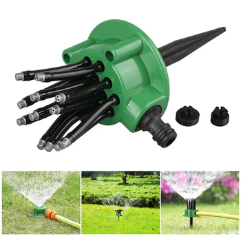 360 Degree Automatic Rotating Sprinkler Nozzle Garden Irrigation Spray Watering Grass Adjustable Lawn Rotating Irrigation System
360 Degree Automatic Rotating Sprinkler Nozzle Garden Irrigation Spray Watering Grass Adjustable Lawn Rotating Irrigation System
