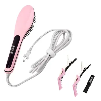 High-temperature-resistance 2-in-1 Auto Electric Hair Straightener Comb LCD Iron Brush Auto Hair Massager Won't Hurt Your Hair
High-temperature-resistance 2-in-1 Auto Electric Hair Straightener Comb LCD Iron Brush Auto Hair Massager Won't Hurt Your Hair