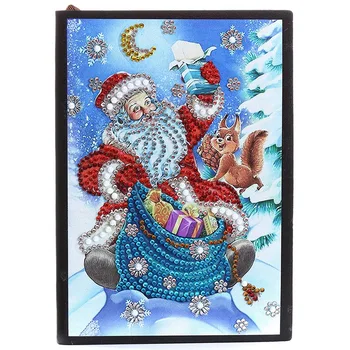 50 Pages A5 Notebook DIY Special Shaped Diamond Painting Notebook Diary Book Santa Claus Diamond Embroidery Christmas Gifts
50 Pages A5 Notebook DIY Special Shaped Diamond Painting Notebook Diary Book Santa Claus Diamond Embroidery Christmas Gifts