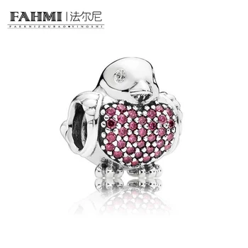 FAHMI 100% 925 Sterling Silver 1:1 Authentic 791731CZR RED ROBIN CHARM Bracelet Original Women Jewelry
FAHMI 100% 925 Sterling Silver 1:1 Authentic 791731CZR RED ROBIN CHARM Bracelet Original Women Jewelry