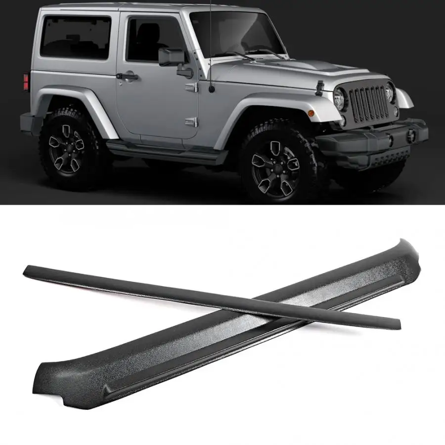 2Pcs Front Rear Sand Stone Deflector Guard Car Accessories Fit for JK 2007-2017 car styling bumper protector
2Pcs Front Rear Sand Stone Deflector Guard Car Accessories Fit for JK 2007-2017 car styling bumper protector