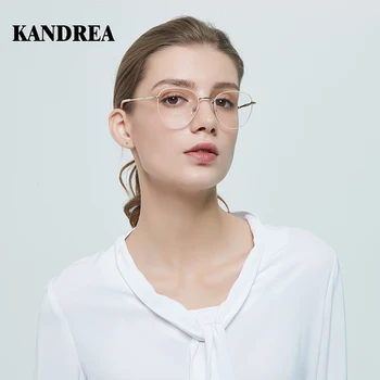 Kandrea 2020 Fashion Optical Frame Women Metal Eyeglasses Personality Eyewear Oval Frame Glasses Trending Computer Spectacles
Kandrea 2020 Fashion Optical Frame Women Metal Eyeglasses Personality Eyewear Oval Frame Glasses Trending Computer Spectacles