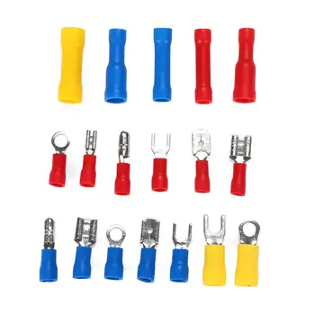 180Pcs Wire Connector Terminals Plastic Insulated Electrical Wire Terminal with Storage Box Crimp Connector Assortment Set Kit
180Pcs Wire Connector Terminals Plastic Insulated Electrical Wire Terminal with Storage Box Crimp Connector Assortment Set Kit
