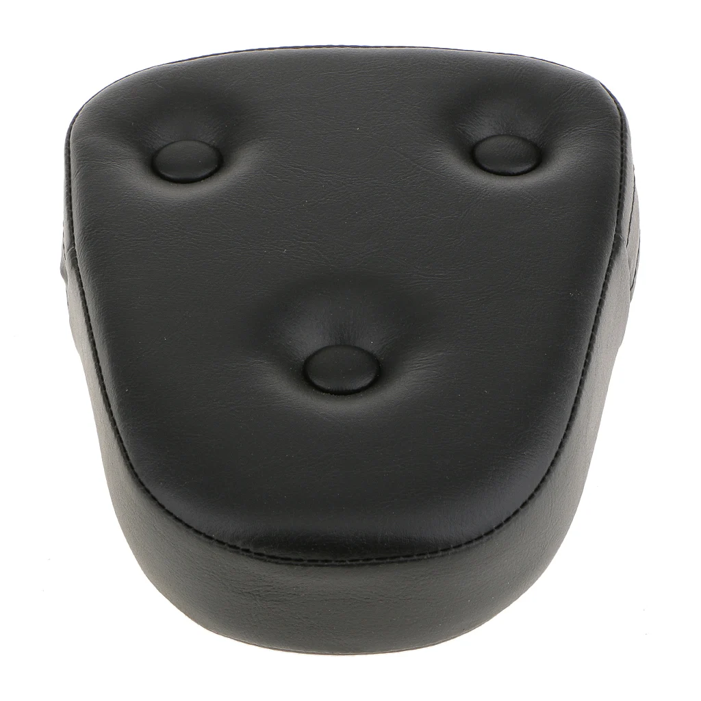Motorcycle Black Triangle Backrest Cushion Rest Back Pad For Davison Motorcycle Black Triangle Backrest Cushion Rest Back Pad For Davison