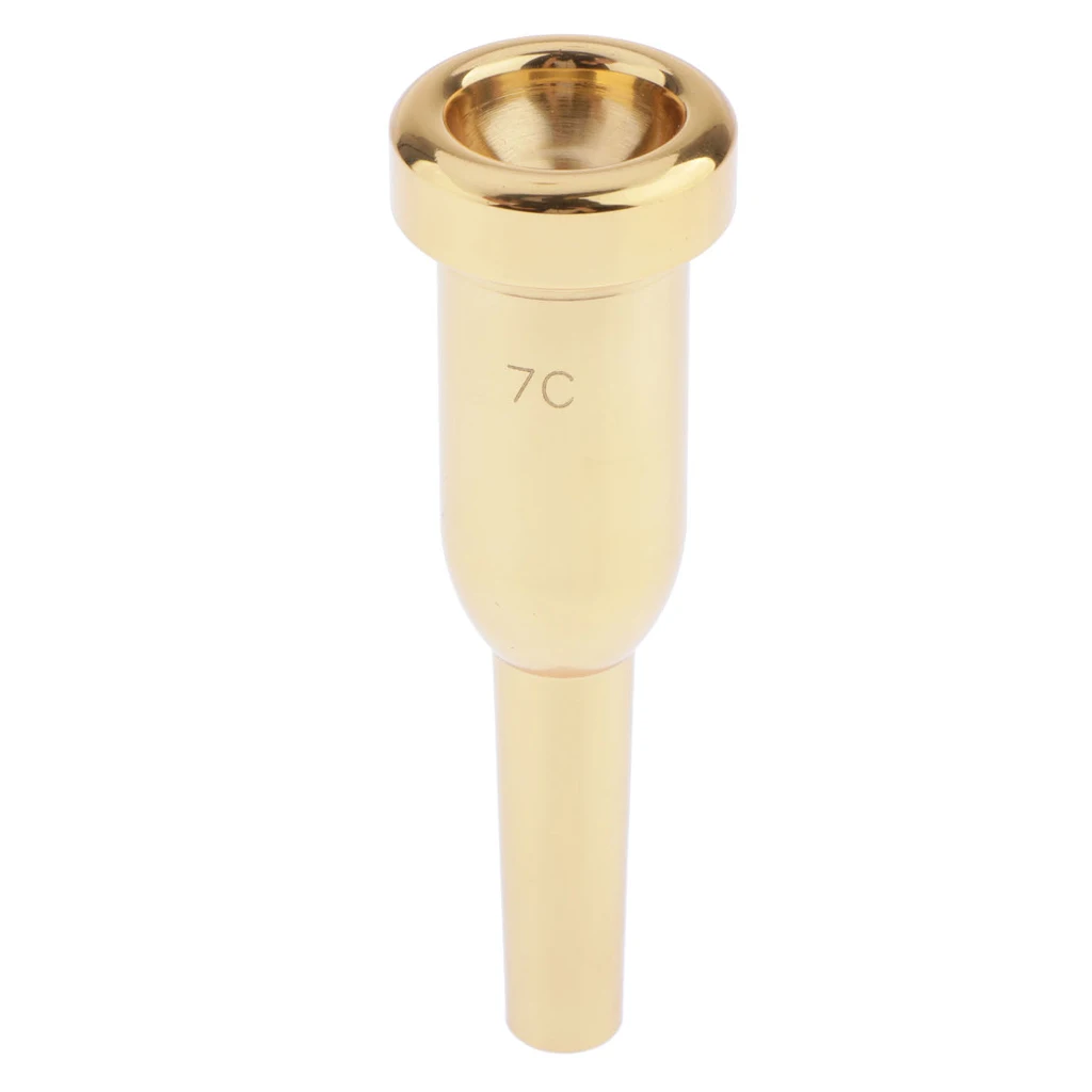 Trumpet Mouthpiece 7C Replacement Musical Instruments Accessories, Silver/Gold Plate
Trumpet Mouthpiece 7C Replacement Musical Instruments Accessories, Silver/Gold Plate