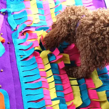 Pet Feeding Mat Dog Snuffle Splicing Mat Dog Nosework Playground Toy Blanket Pet Sniffing Training Detachable Puzzle Toy
Pet Feeding Mat Dog Snuffle Splicing Mat Dog Nosework Playground Toy Blanket Pet Sniffing Training Detachable Puzzle Toy