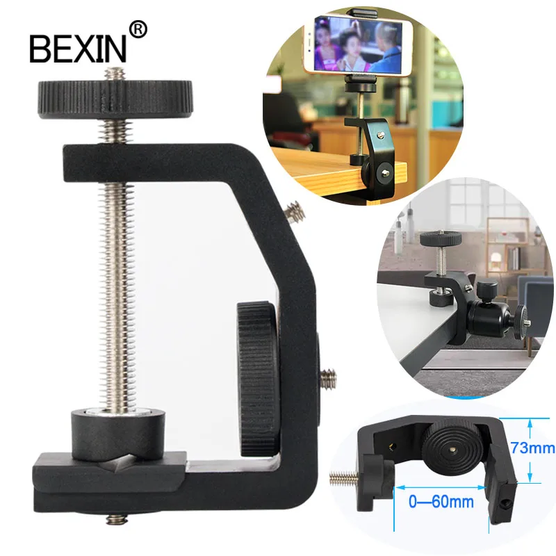 C-style Multifunctional Clamp Clip + 360 Degree Mini Ball Head for Camera Battery Pack Flash Speedlite Photo Studio Accessorie
C-style Multifunctional Clamp Clip + 360 Degree Mini Ball Head for Camera Battery Pack Flash Speedlite Photo Studio Accessorie