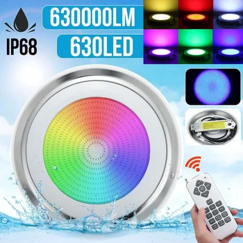 65W LED RGB Swimming Pool Lamp Waterproof IP68 Underwater Spotlight Remote Control Pond Lights DC12V 630SMD Fountain Lighting
65W LED RGB Swimming Pool Lamp Waterproof IP68 Underwater Spotlight Remote Control Pond Lights DC12V 630SMD Fountain Lighting