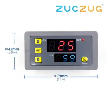 AC 110V 220V Digital Time Delay Relay LED Display Cycle Timer Control Switch Adjustable Timing Relay Time Delay Switch
AC 110V 220V Digital Time Delay Relay LED Display Cycle Timer Control Switch Adjustable Timing Relay Time Delay Switch