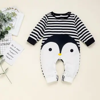 Newborn Infant Baby Boys Girls Long Sleeve Striped Cotton Jumpsuit Romper Kids Fashion Cute Romper Spring Autumn Clothes
Newborn Infant Baby Boys Girls Long Sleeve Striped Cotton Jumpsuit Romper Kids Fashion Cute Romper Spring Autumn Clothes