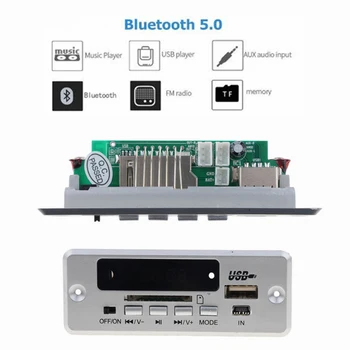 Bluetooth5.0 MP3 Decoding Board Module Wireless Car USB MP3 Player TF Card Slot / USB / FM / Remote Decoding Board Module
Bluetooth5.0 MP3 Decoding Board Module Wireless Car USB MP3 Player TF Card Slot / USB / FM / Remote Decoding Board Module